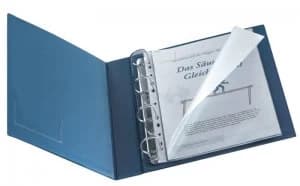 Q Connect Punched Pocket Pp A4 Gls Pk25