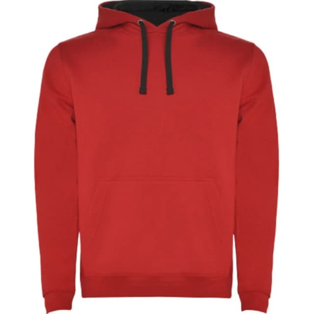 ROLY ROLY Men Urban Hoodie in Red Size: X-Small Red XS Male 5063527414090