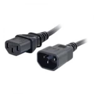 C2G 1m 18 AWG Computer Power Extension Cord (IEC320C13 to IEC320C14)