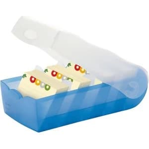 Flashcard Index Box Blue