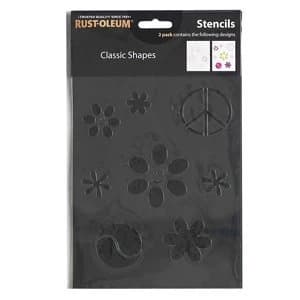 Rust-Oleum Classic Paint stencil Pack of 2