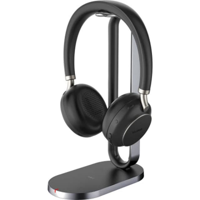 Yealink BH76 Headset Wireless Head-band Calls/Music USB Type-A Bluetooth Charging stand Black 1208625