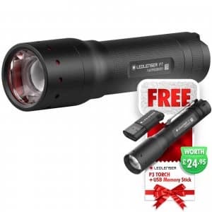 LED Lenser P7 LED Torch Black