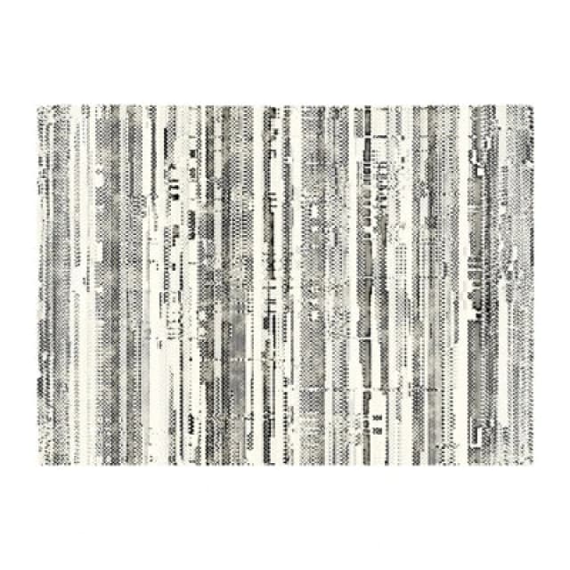 Warren Reed Designer Washed Out Canvas Pattern Glass Chopping Board