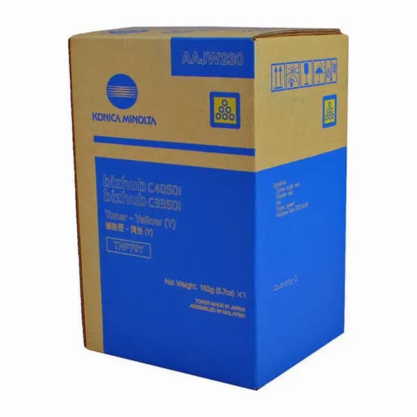 Original Konica Minolta TNP79Y Yellow Toner Cartridge (AAJW250)