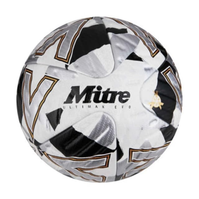 Mitre Ultimax Evo Football White/silver/black (5)