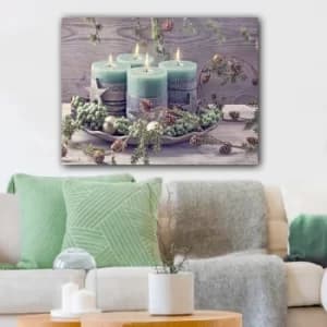 478763236_70100 Multicolor Decorative Canvas Painting