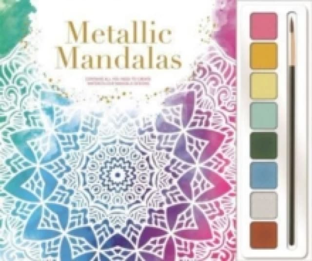 Metallic Mandalas Hardback