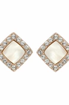 Adore Jewellery Resin & Pave Post Earrings JEWEL 5375574