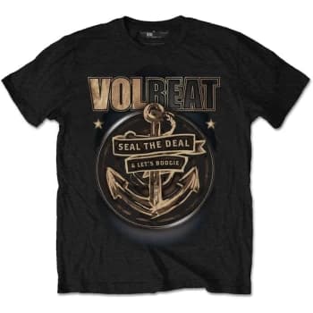 Volbeat - Anchor Unisex Large T-Shirt - Black