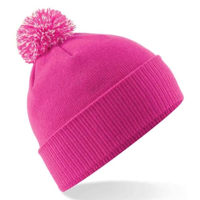 Beechfield Beechfield Men Beanie in Fuchsia Fuchsia One Size Male 5063527292414