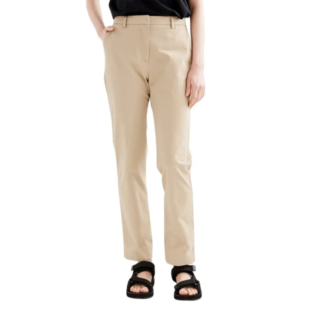 Aigle Womens 7/8th straight chino Trousers Aigle Beige Female 42
