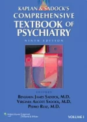 kaplan and sadocks comprehensive textbook of psychiatry