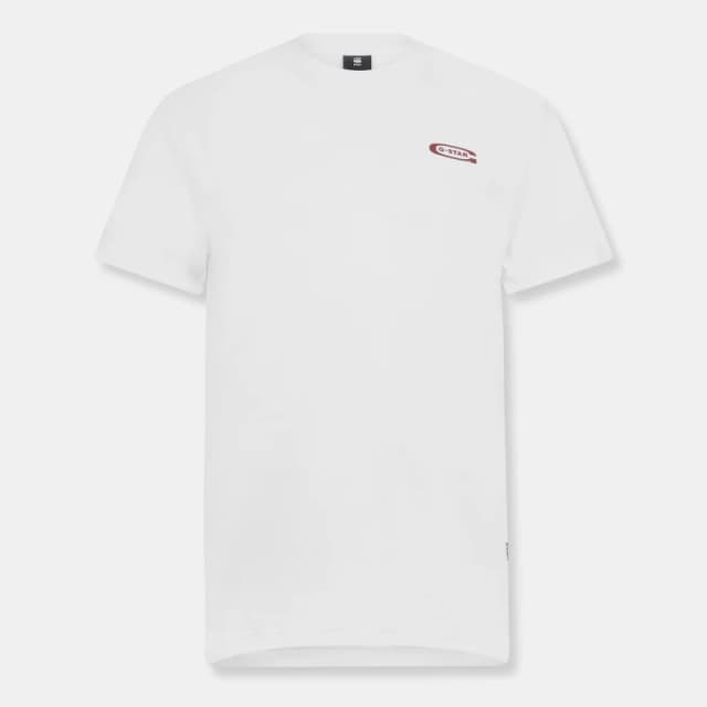 G Star Scaffolding Graphic T-Shirt White male Medium
