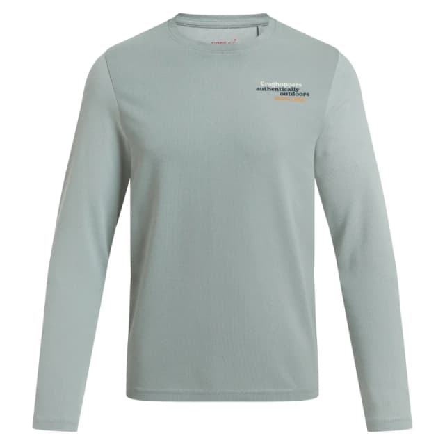 Children's long-sleeved T-Shirt Craghoppers Nosilife Cruz Vert Unisex 3/4 ans