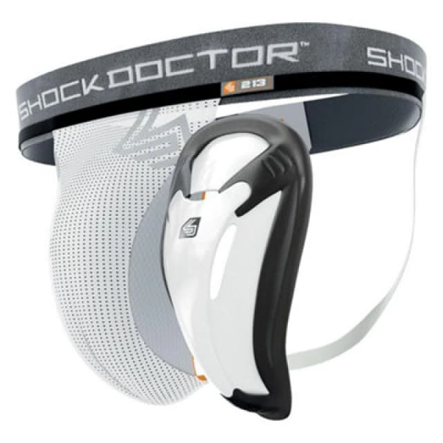 Shock Doctor Groin Guard White (M)
