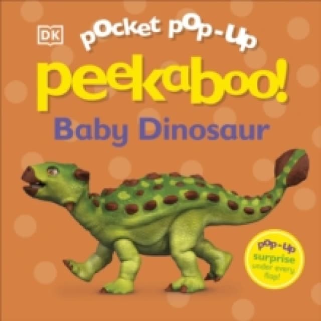 Pocket Pop-Up Peekaboo! Baby Dinosaur Board book