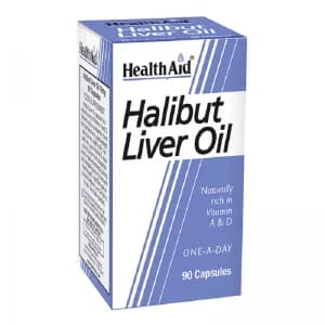 HealthAid Halibut Liver Oil 90 Capsules