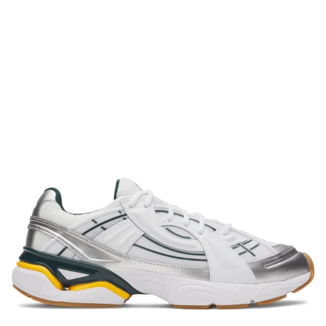 Under Armour Mens Sola Runners Wht/Grn/Gold male 7 (41)