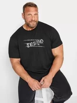 BadRhino Badrhino Tokyo Tiger T-Shirt Black, Size 1Xl, Men