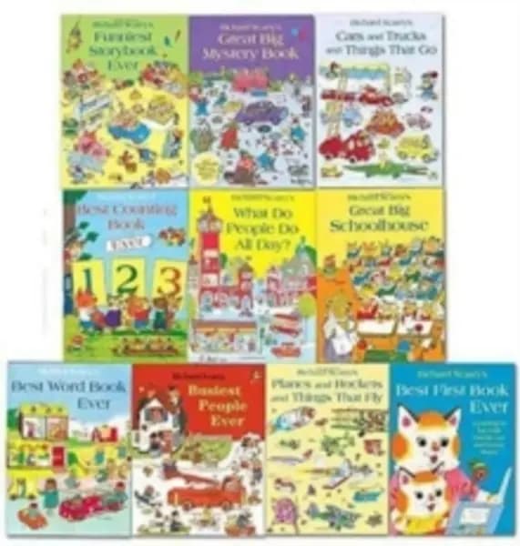 Richard Scarrys Best Collection Ever! - 10-book collection Multiple copy pack