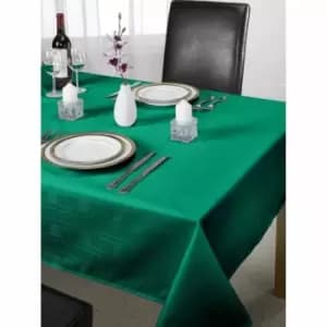 Green & Sons Table Cloth Chequers 50 X 70" Forest Green