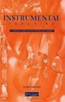 Instrumental Teaching by Susan Hallam Book