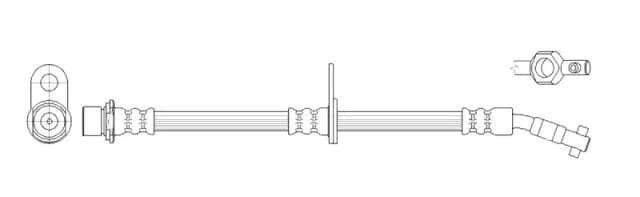 K&K FT2167 Brake Hose Banjo Brake Hose (83)