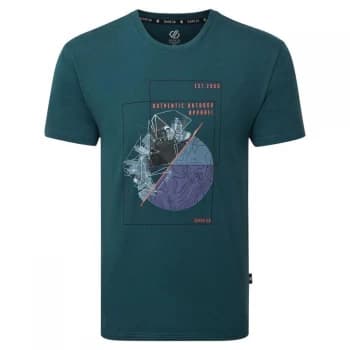 Dare2B Stringent Cotton T-Shirt - MajolicaBlue