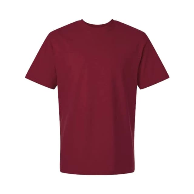 Gildan Mens Hammer Maxweight T-Shirt in Maroon Size: Small Maroon Male S