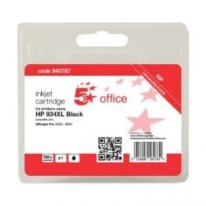 5 Star Office HP 934XL Black Ink Cartridge