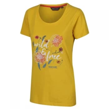 Regatta Filandra IV Graphic Print Organic T-Shirt - YellowSulphr