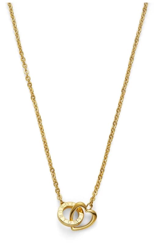 Olivia Burton 24100550 Kindred Interlink Heart Gold Plated Jewellery