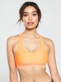 Urban Armor Gear Crossback Bra - Peach , Peach Size M Women
