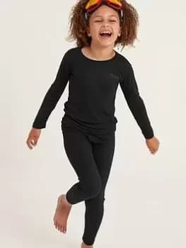 Boys, TOG24 Darley Baselayer Set, Black, Size 10-11 Years