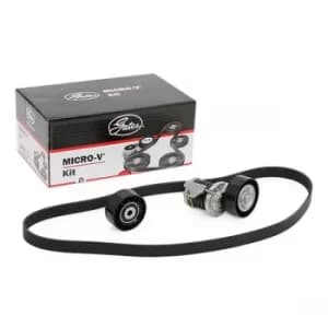 GATES Poly V-Belt AUDI K016PK1263 Ribbed Belt,V Ribbed Belt,Multi V Belt,Poly Belt,V-Ribbed Belt Set