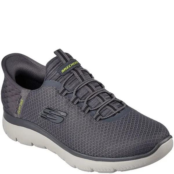 Skechers Slip Ins Summits High Range Trainers Charcoal 9 UK