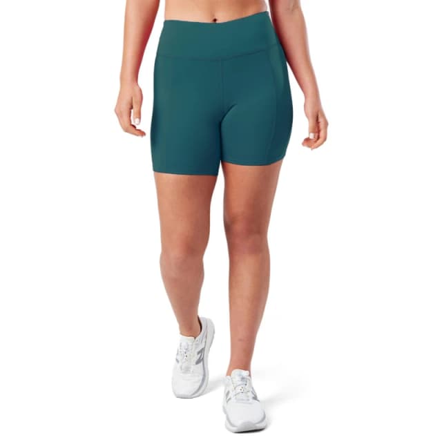 Nathan Womens Performance Running Shorts Deep Teal female 12 (M)