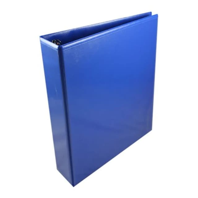 5 Star Office A4 65mm 4D Presentation Ring Binder Blue (10 Pack) 933119