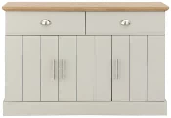 Easton 2 Door 2 Drawer Large Sideboard - Grey
