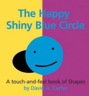 The Happy Shiny Blue Circle by David Carter Hardback