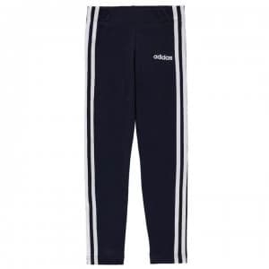 adidas adidas Girls Essentials 3-Stripes Leggings - Legend Ink