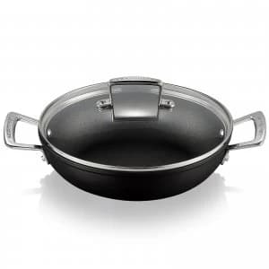 Le Creuset Toughened Non Stick Shallow Casserole Dish - 24cm