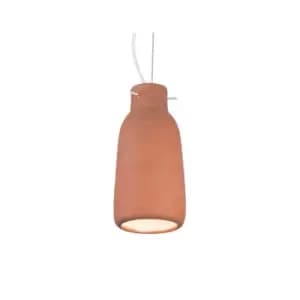 Berovo Dome Ceiling Pendant 1 Light Clay