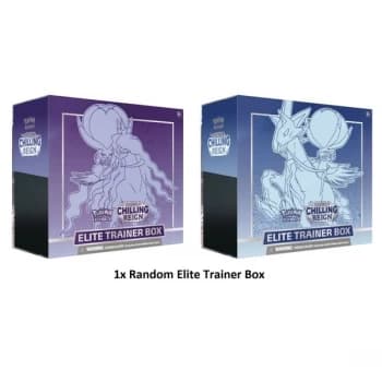 Pokemon TCG: Sword & Shield 6 Chilling Reign Elite Trainer Box - One At Random