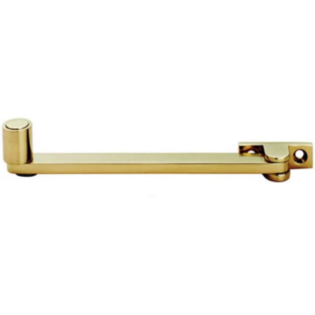 Loops Roller Arm Window Stay 138mm Arm Length Polished Brass Window Fitting Metallics
