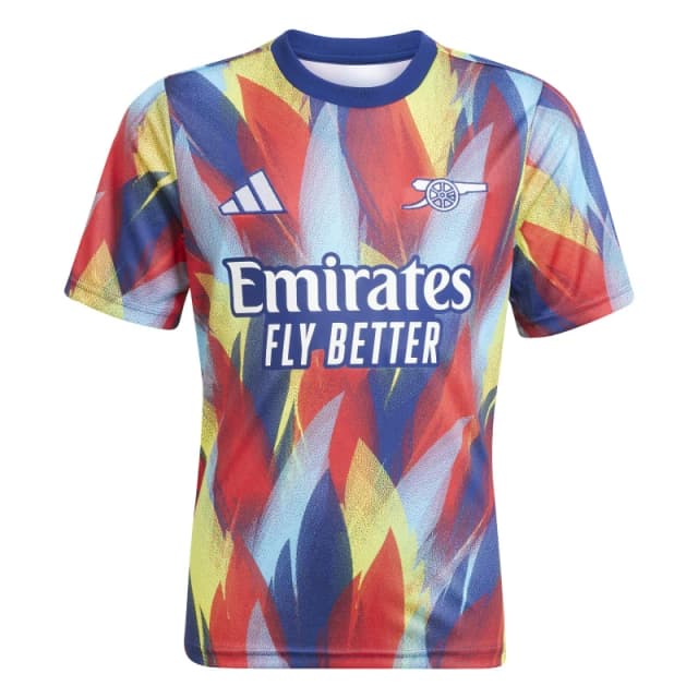 adidas Arsenal Pre-Match Shirt 2025 2026 Juniors Blue male 13 Years