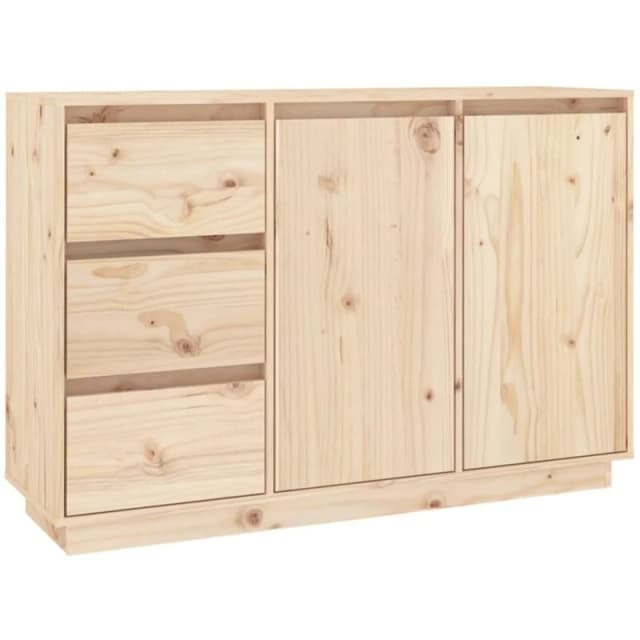 VIDAXL Sideboard 111x34x75cm Solid Wood Pine Vidaxl 8720286904428