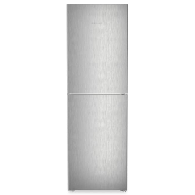 Liebherr CNsfd5204 186cm High 50/50 Frost Free Fridge Freezer - Stainless Steel - D Rated