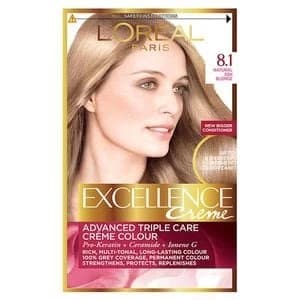Excellence Creme 8.1 Ash Blonde Hair Dye Blonde